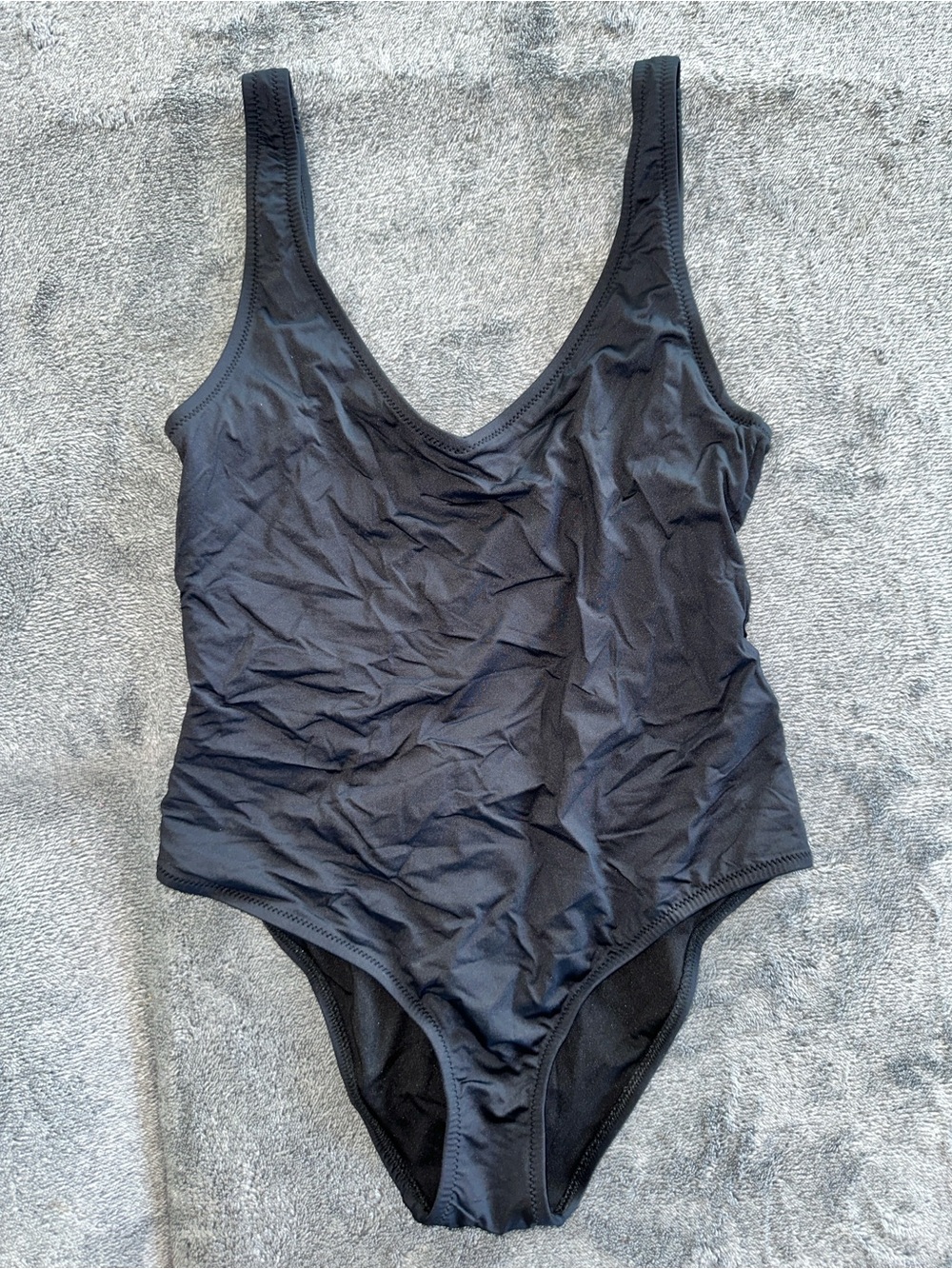 Calzedonia Classic Black One-Piece Swimsuit small